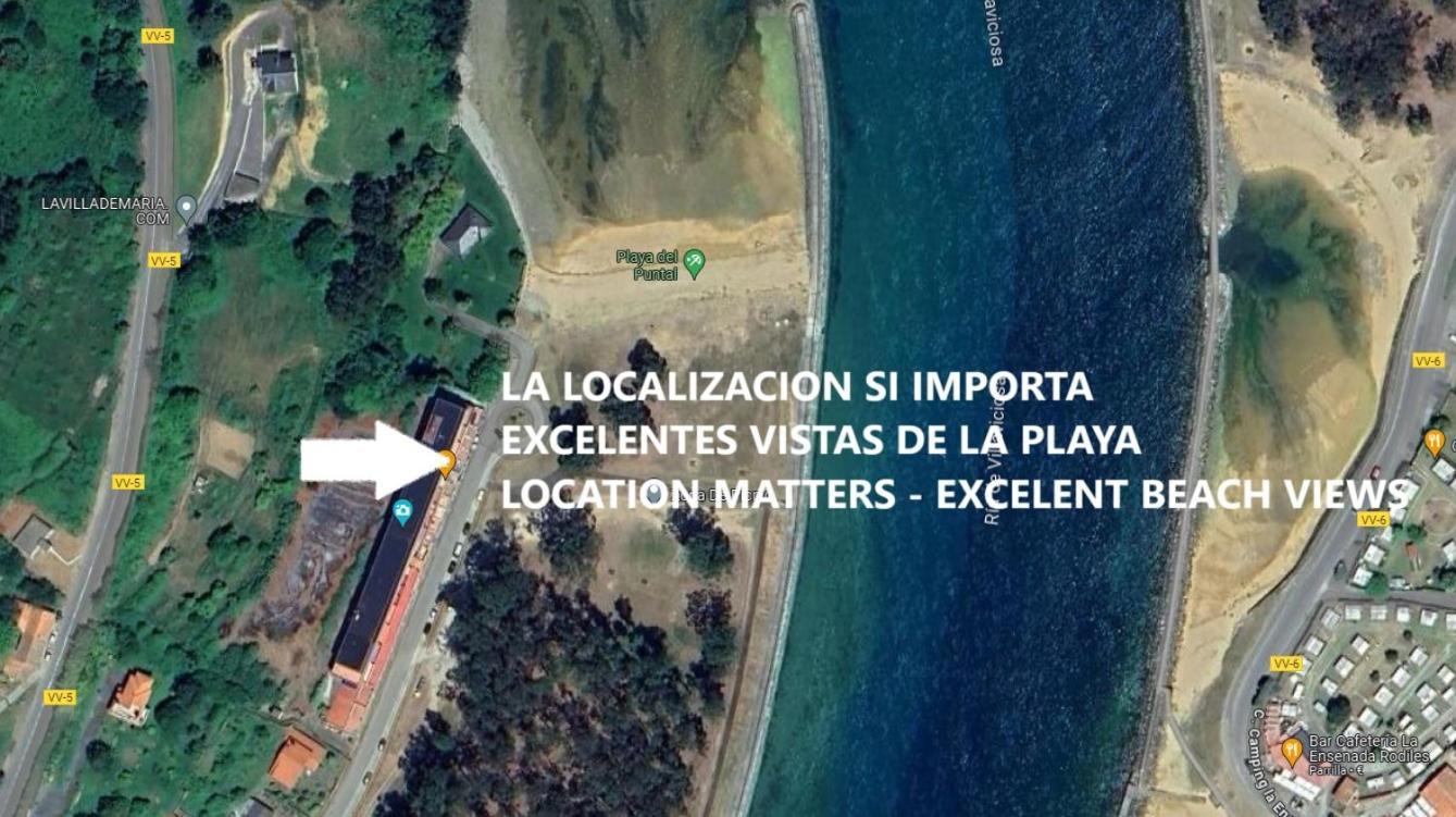 Playa Del Puntal Villaviciosa Asturias Lujo Primera Linea Playa Εξωτερικό φωτογραφία