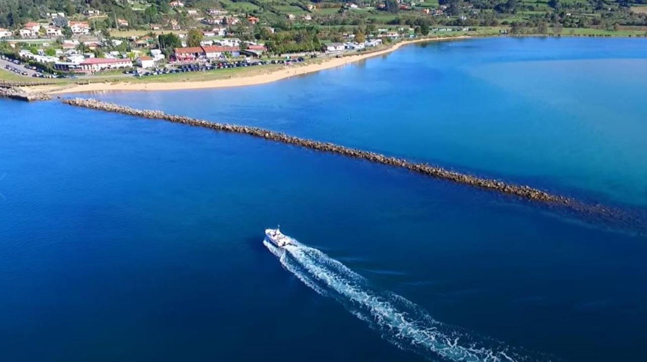 Playa Del Puntal Villaviciosa Asturias Lujo Primera Linea Playa Εξωτερικό φωτογραφία