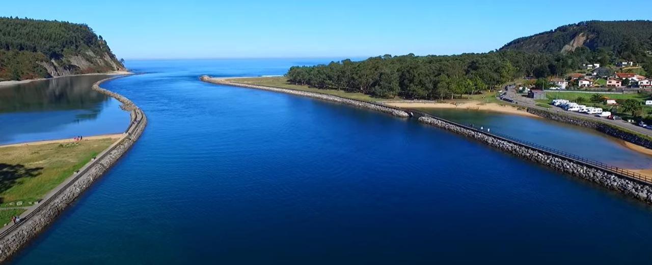 Playa Del Puntal Villaviciosa Asturias Lujo Primera Linea Playa Εξωτερικό φωτογραφία