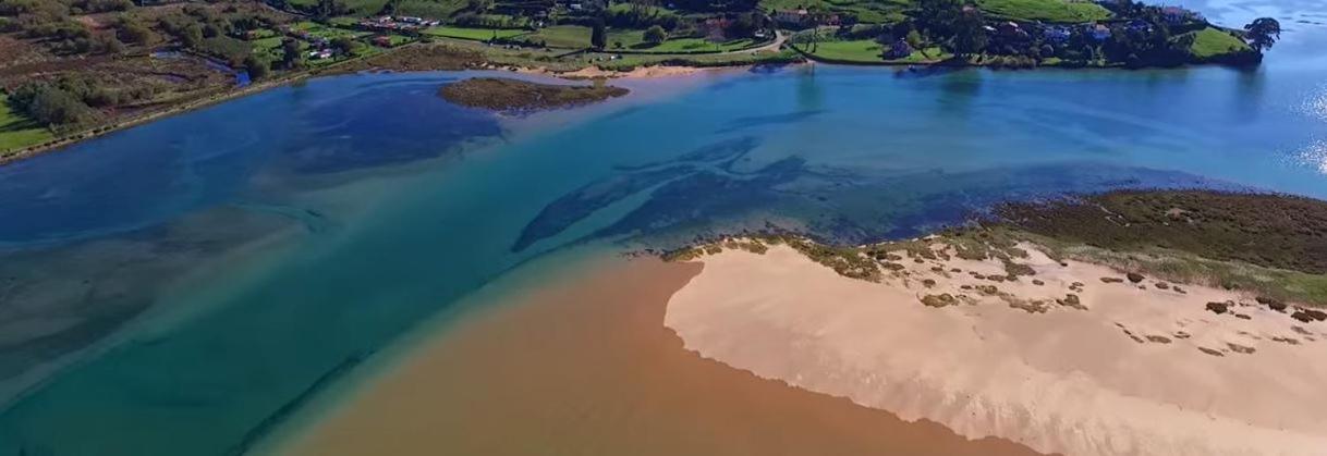 Playa Del Puntal Villaviciosa Asturias Lujo Primera Linea Playa Εξωτερικό φωτογραφία