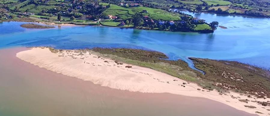 Playa Del Puntal Villaviciosa Asturias Lujo Primera Linea Playa Εξωτερικό φωτογραφία